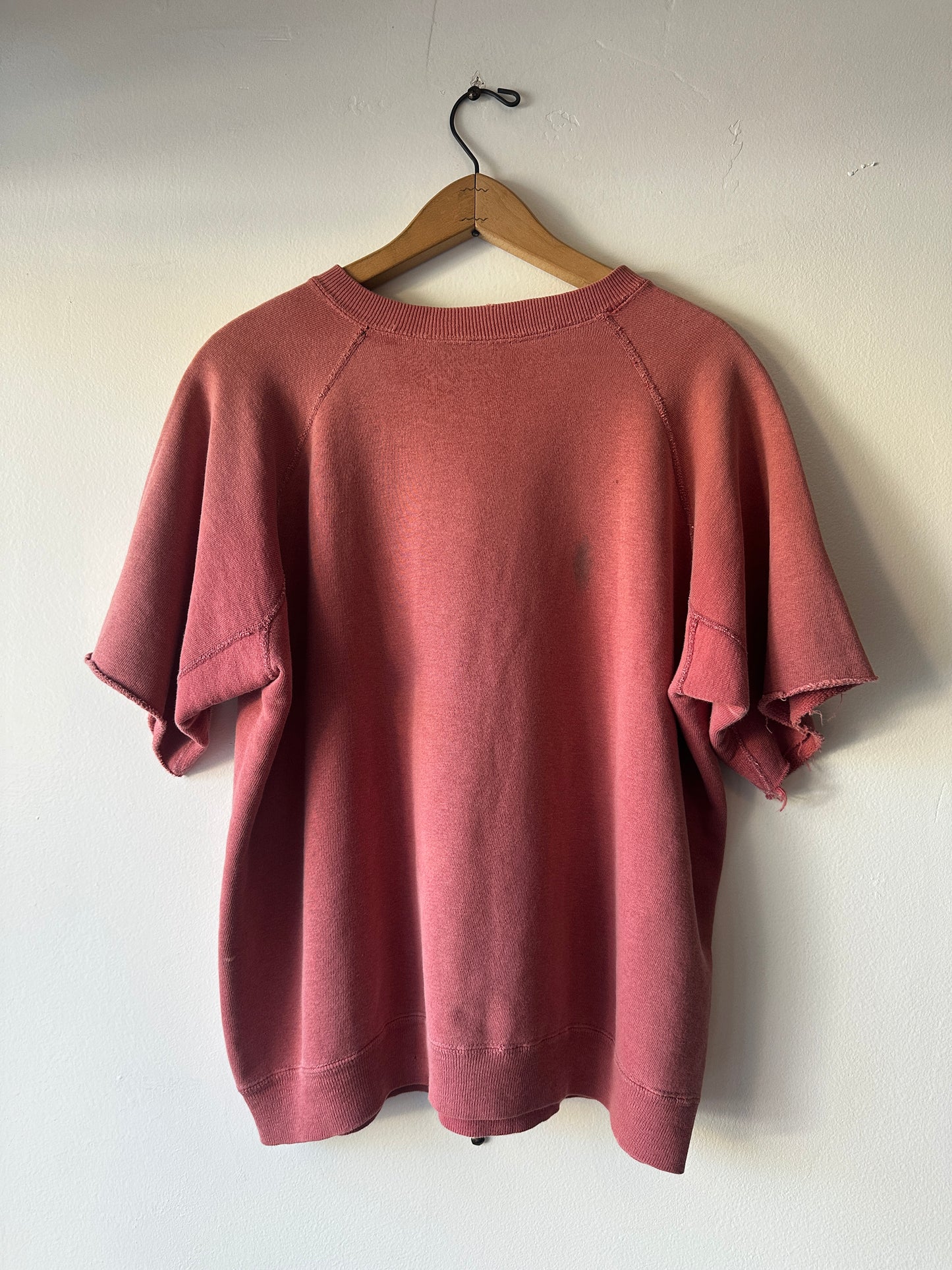 1960's Gamma Phi Sigma Burgundy Crewneck - detail