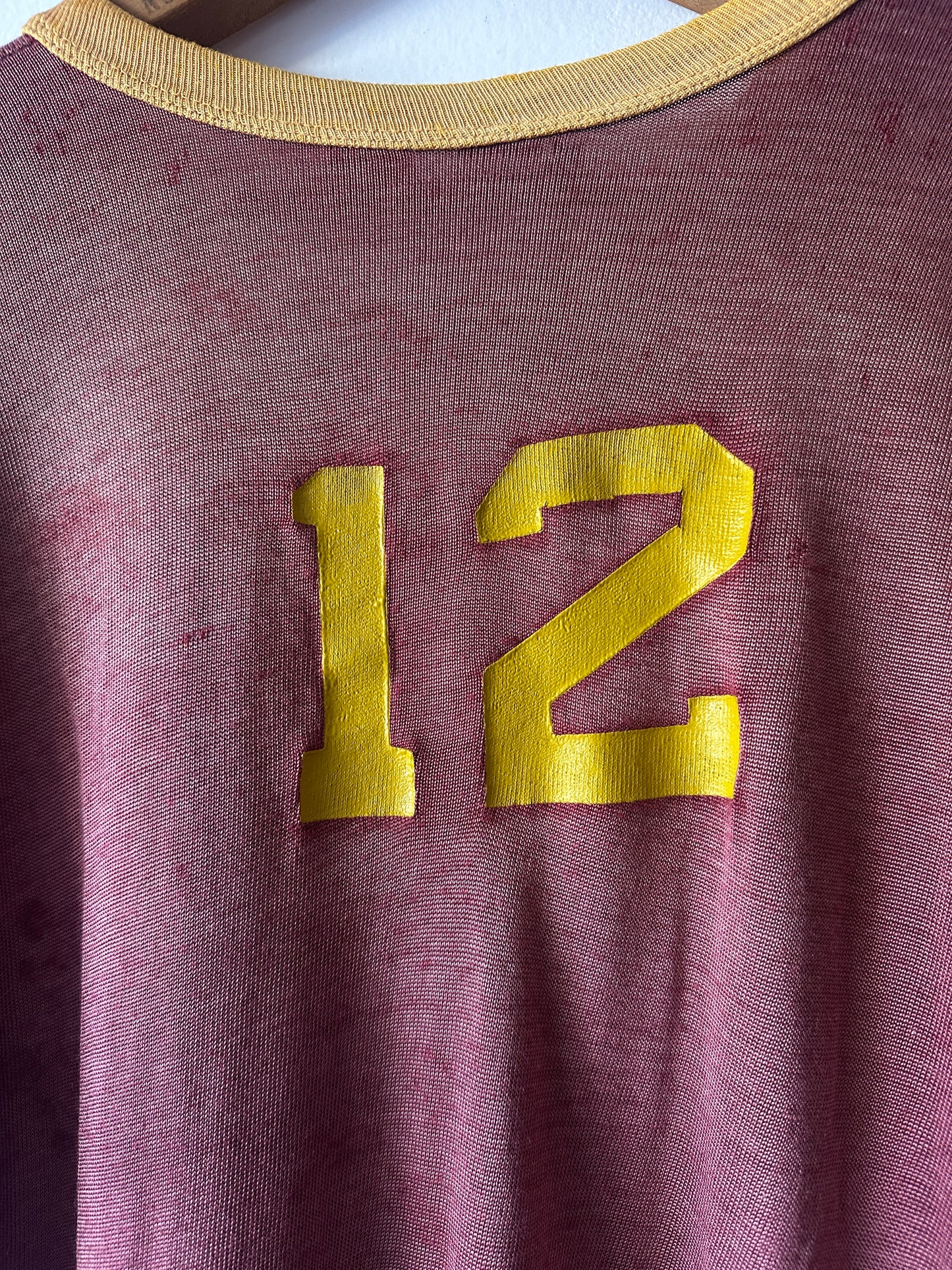 1950's Tiger Football Vintage Jersey - detail