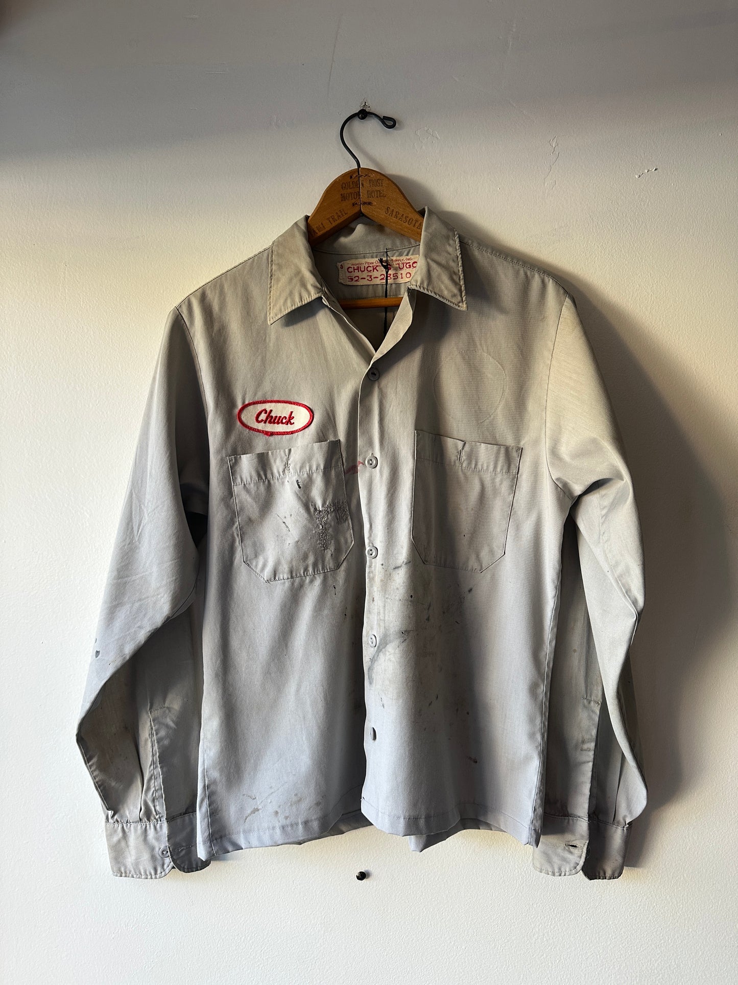 1950's Penn Overall Chuck Worker Shirt - front